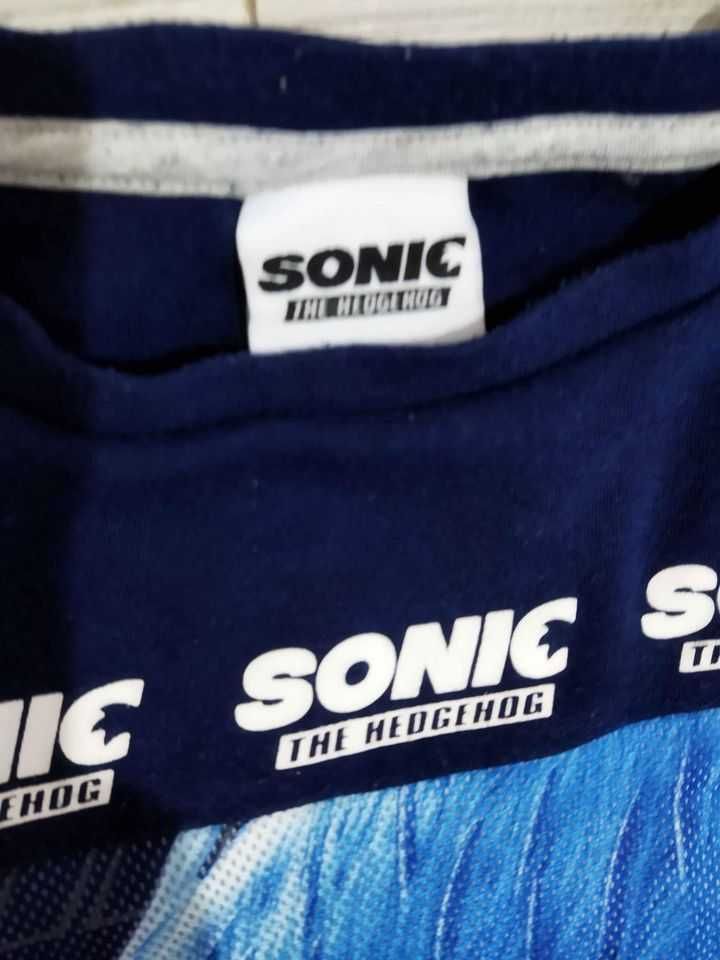 Tricou sport cu Sonic pentru băieți vârstă 10-11 ani firma George