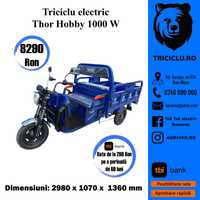Hobby Thor  triciclu tuktuk electric cu bena