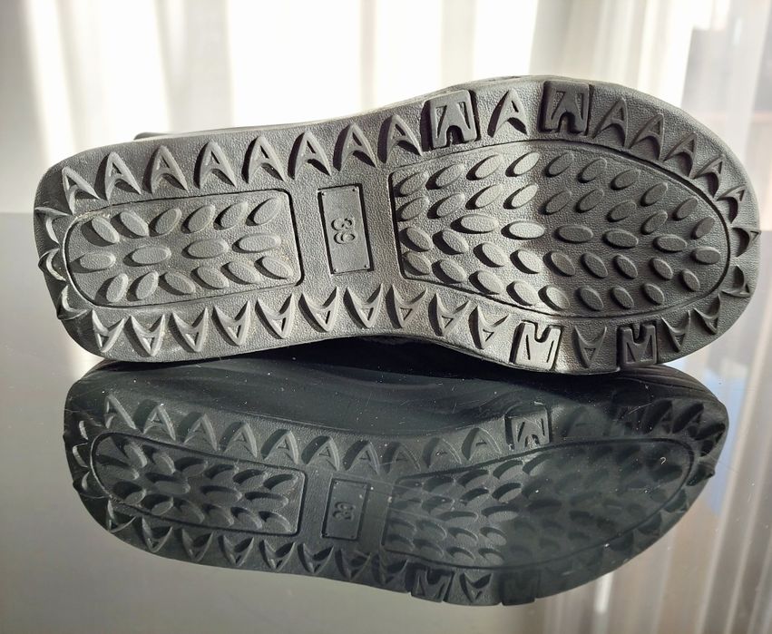 Încălțăminte termo gri, mărimea 39