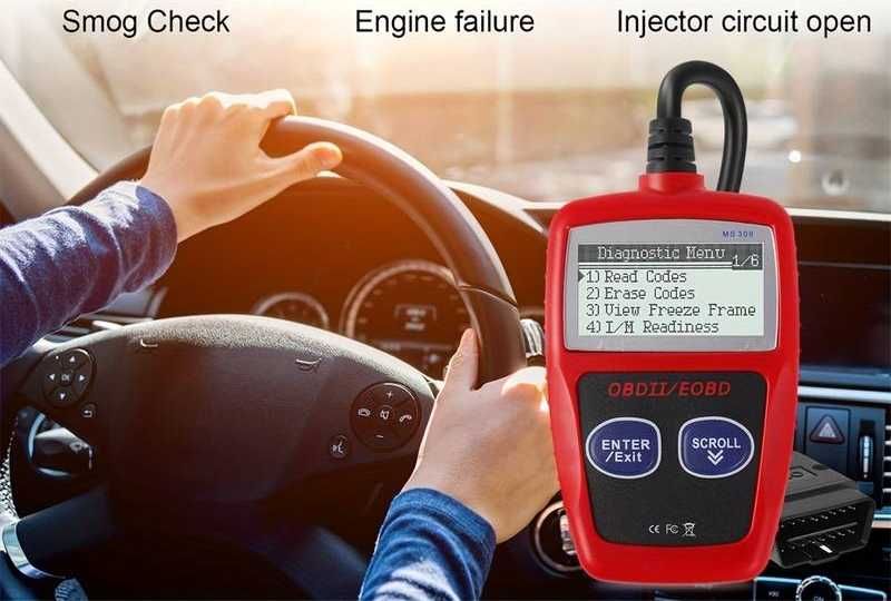 MS309 OBD2 автомобилен диагностичен кодочетец