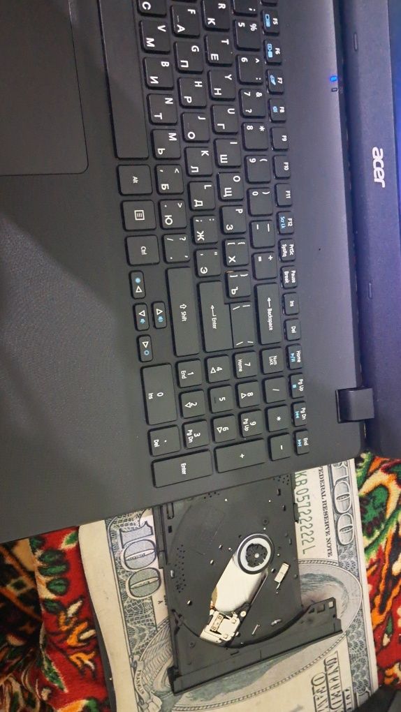 Aser aspire karopka dokument hamma narsa bo