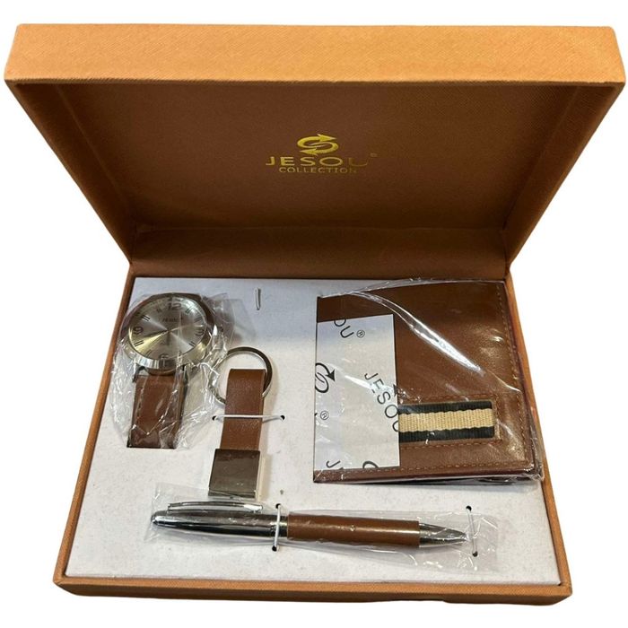 Елегантен подаръчен комплект за мъже 4 в 1
Порт