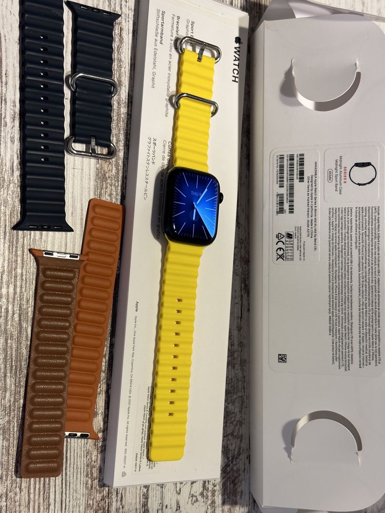 Apple Watch 8 series  Cellular 45mm garantie