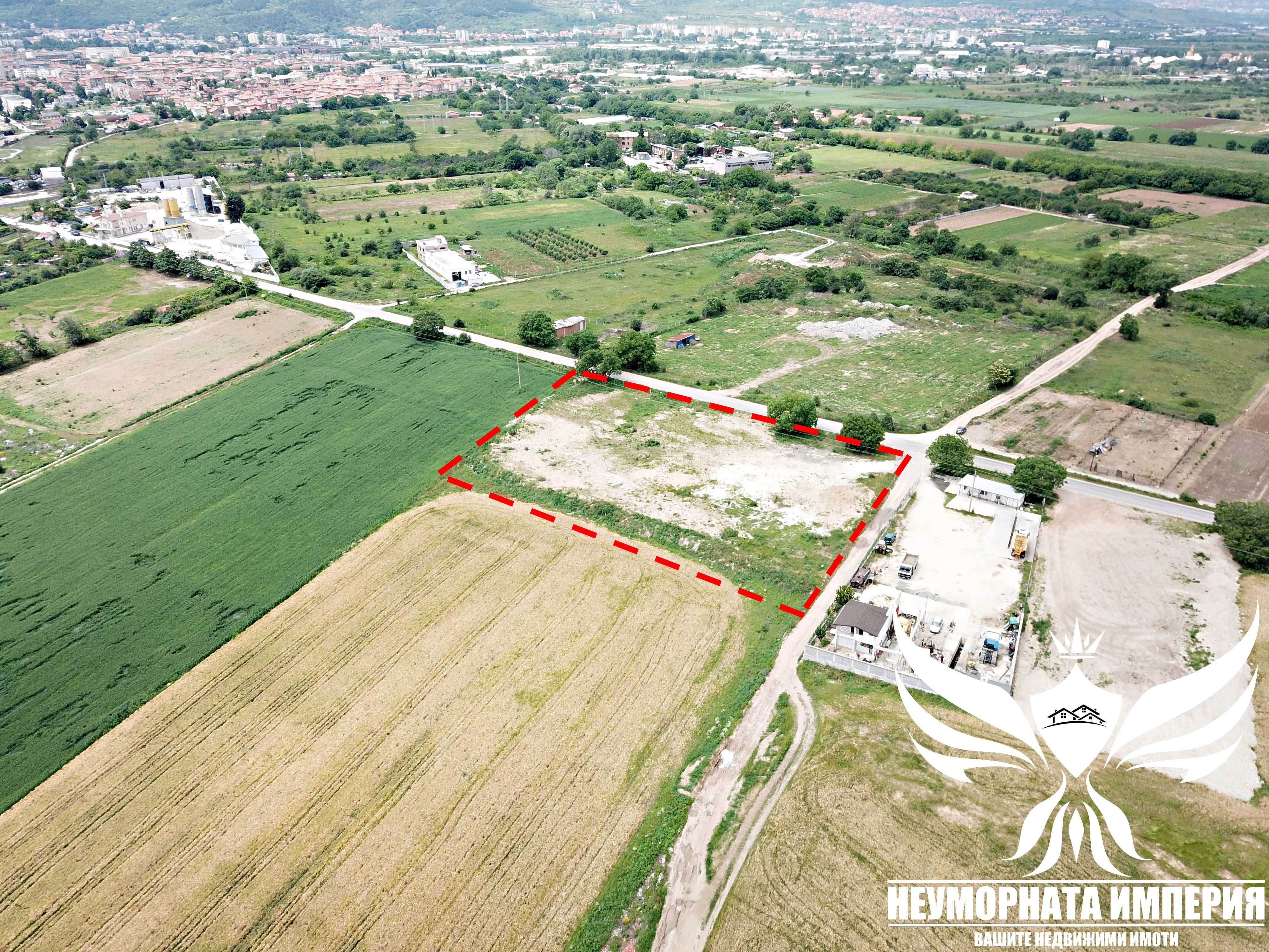 Под наем земя, парцел, паркинг 6240кв.м. в Асеновград, първа линия