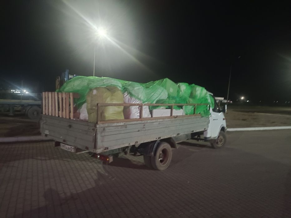 Открытая газель. вывоз мусора. Вывоз хлама