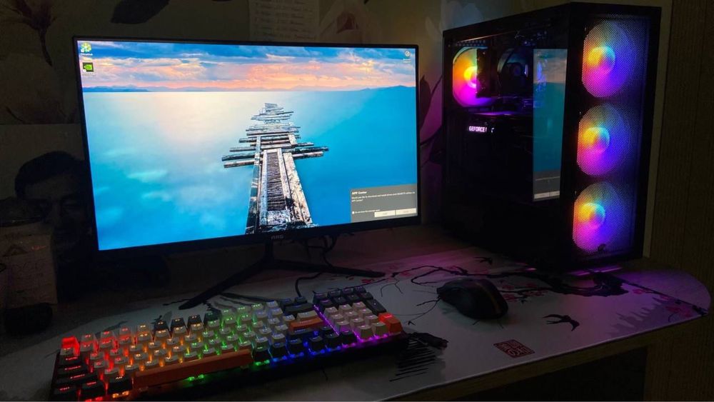 Мощный Игровой ПК на RTX 3060 12GB. Игровой компьютер в сборе