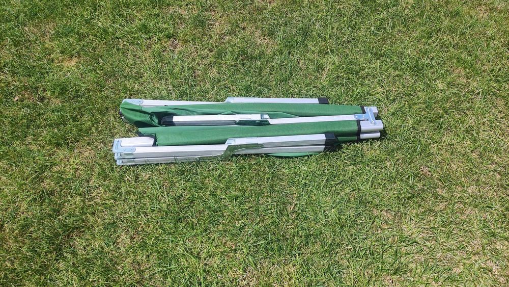 Pat pliant din aluminiu