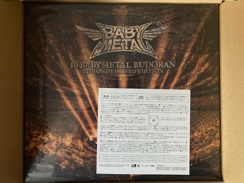BABYMETAL 10 Budokan THE ONE Limited Edition