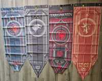 Флагове, Банери и знамена Властелина на пръстените и Игра на тронове