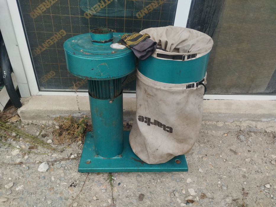 Машина Аспирация прахоуловител стърготини дървообработване дърводелски