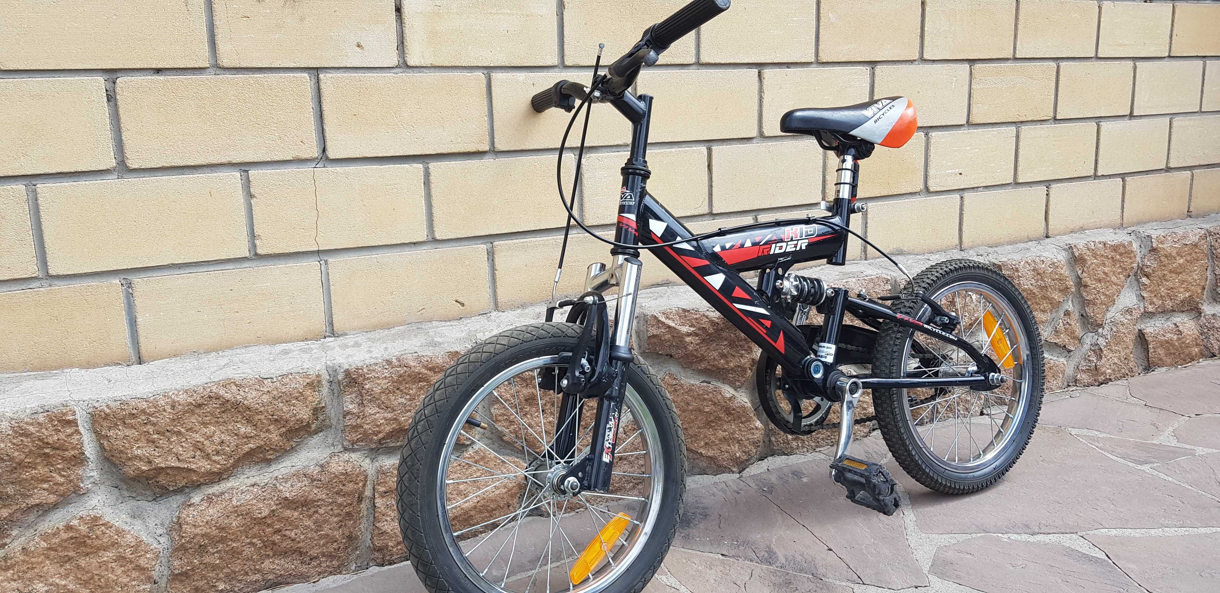 Детский велосипед viva kid rider на 5-7 лет в