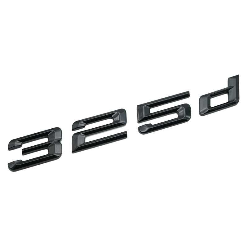 Emblema 320d,335d,420d,520d,525d,530d,535d,730d ,Negru pentru BMW