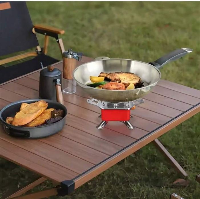 Mini Aragaz Camping cu butelie gaz 400ml , Reșeu pe Gaz