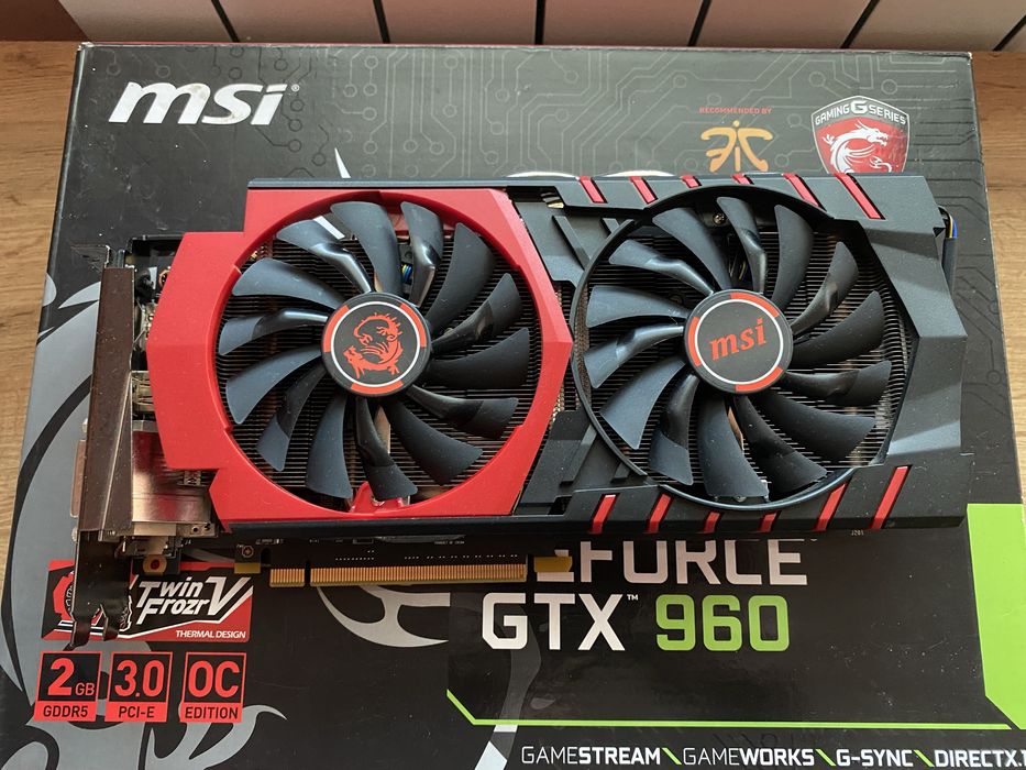 Видео карта MSI GTX 950 2gb