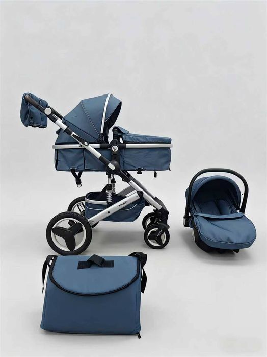 Коляска трансформер 2в1 со склада Люлька + Автокресло