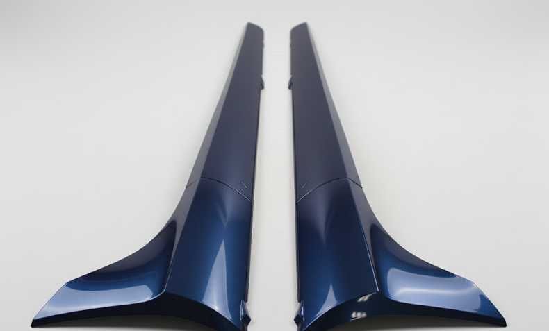 Set Praguri Usi VW Golf 5 V 2004-2008 GTi Look (LD5Q (Albastru))