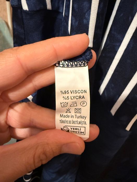 Лятна рокля- нова, размер 48-50