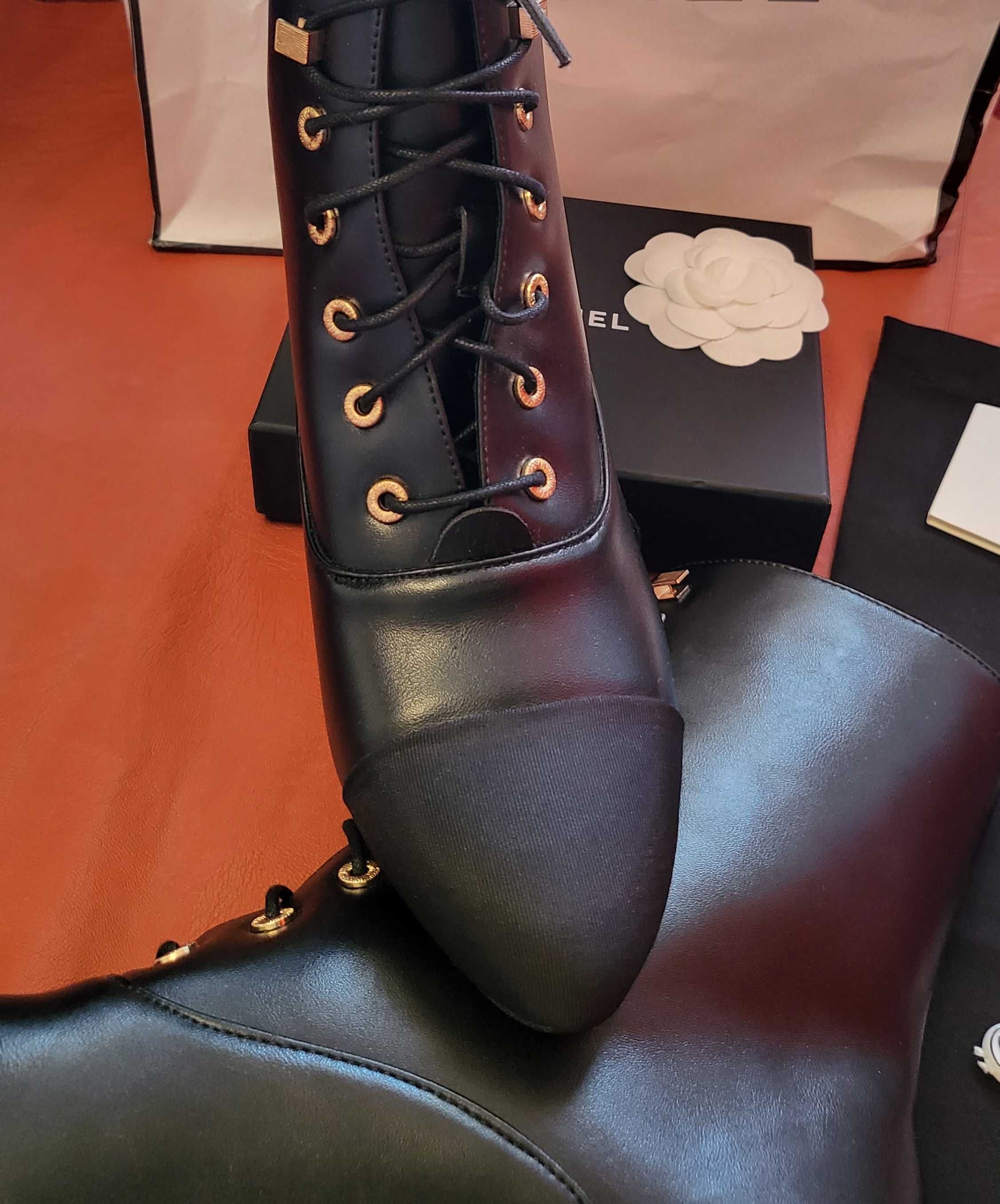 Chanel /Шанел/Чанел ,боти н.38,5