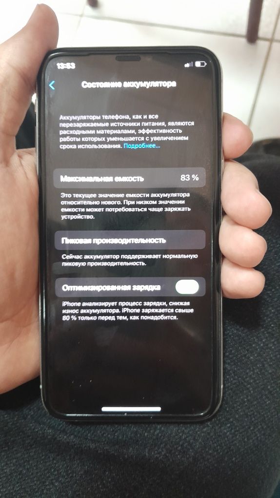 Iphone XS model telefoni sotiladi