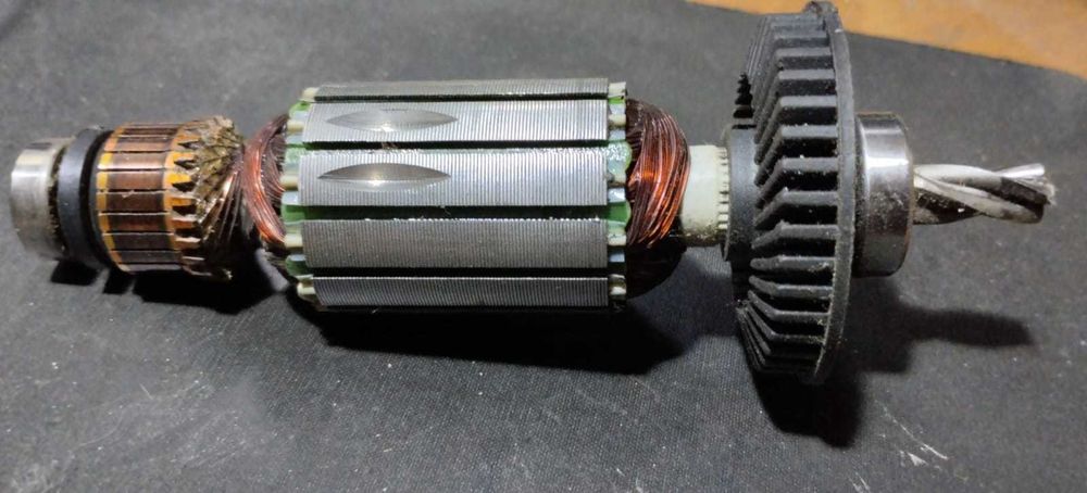 Якорь и статор для перфоратора