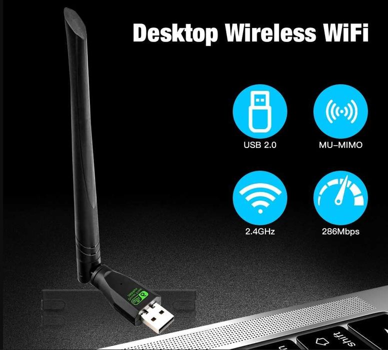 Placa de retea wireless FENVI WIFI 6 AX286  2.4GHz 802.11AX