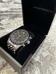 Ceas Emporio Armani original, model cronograf, stare impecabilă