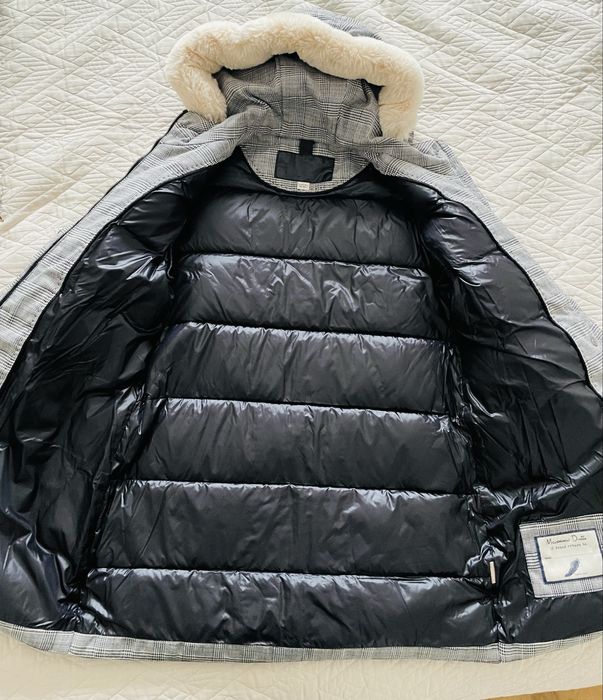 Пухено яке за момиче Massimo dutti 166 cm