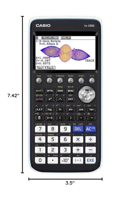 Нов, запечатан Casio fx-CG50 PRIZM® – графичен калкулатор с Python...