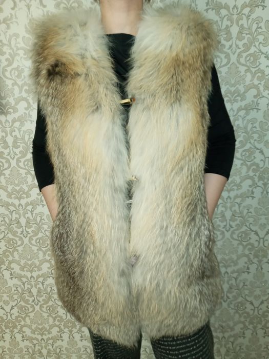 Меховая жилетка пр-во Греция
