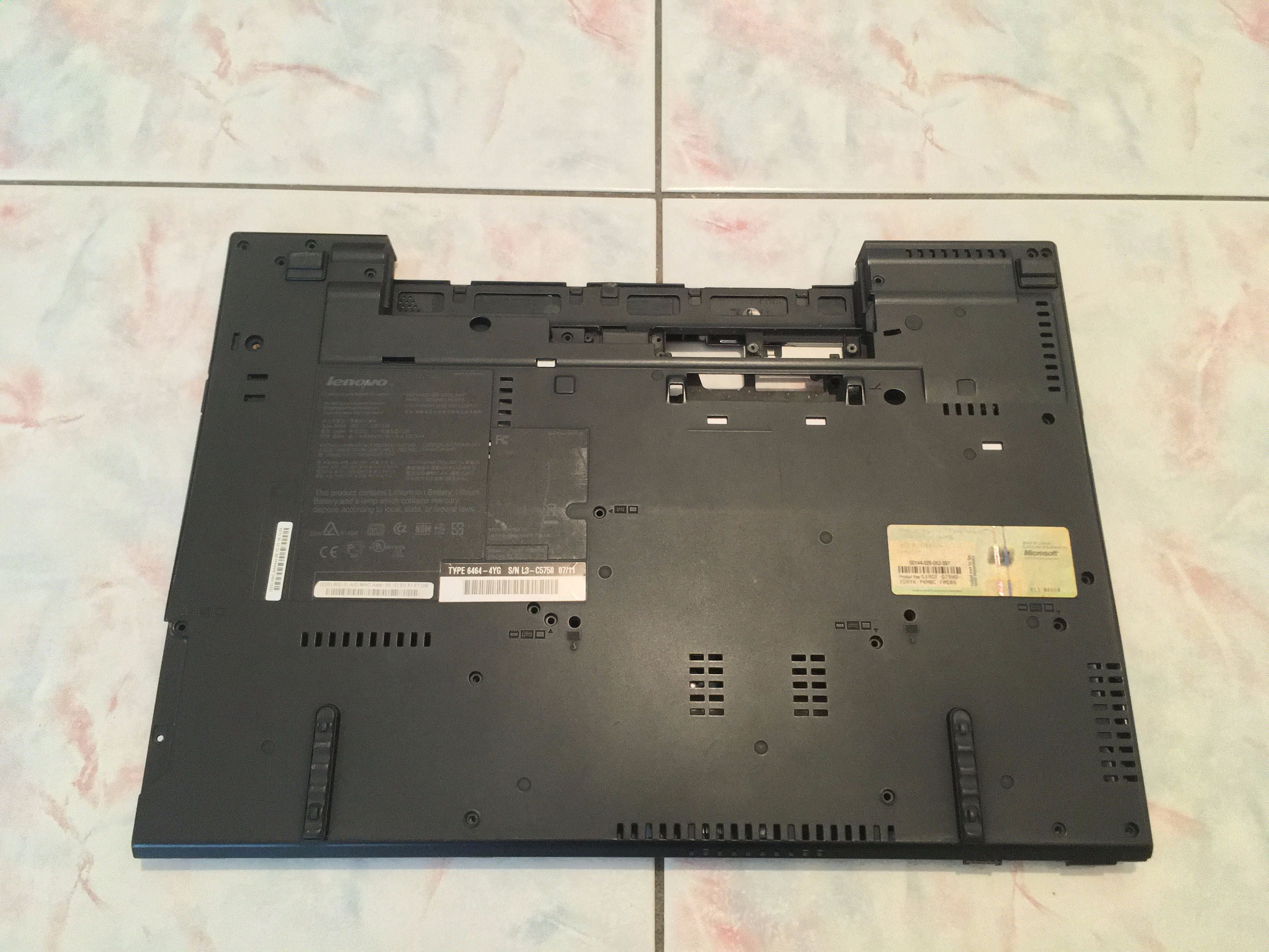 laptop lenovo T61, defect (piese)