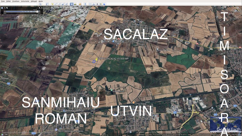 Teren extravilan agricol 15.000 mp Sacalaz