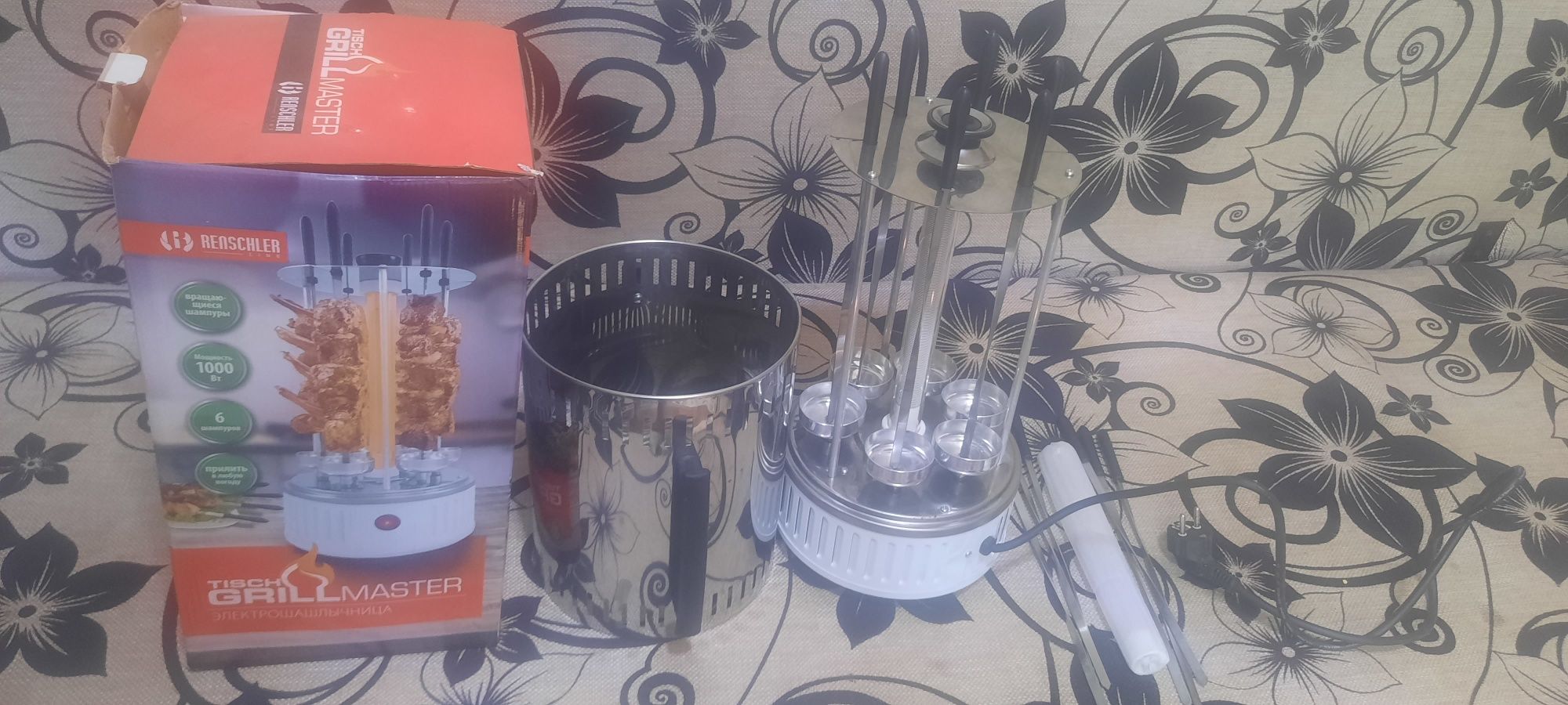 Продам электро-шашлычницу