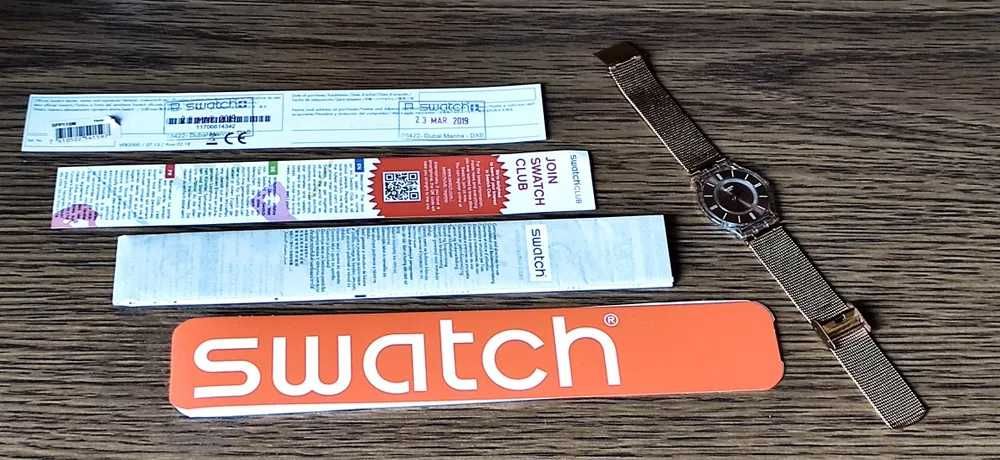 Наручные женские швейцарские часы SWATCH