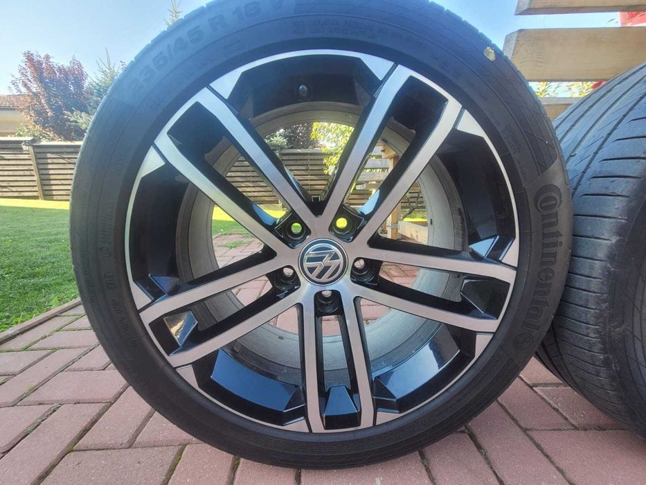 Jante aliaj originale Volkswagen R18 pentru Passat, Golf, Tiguan, etc.