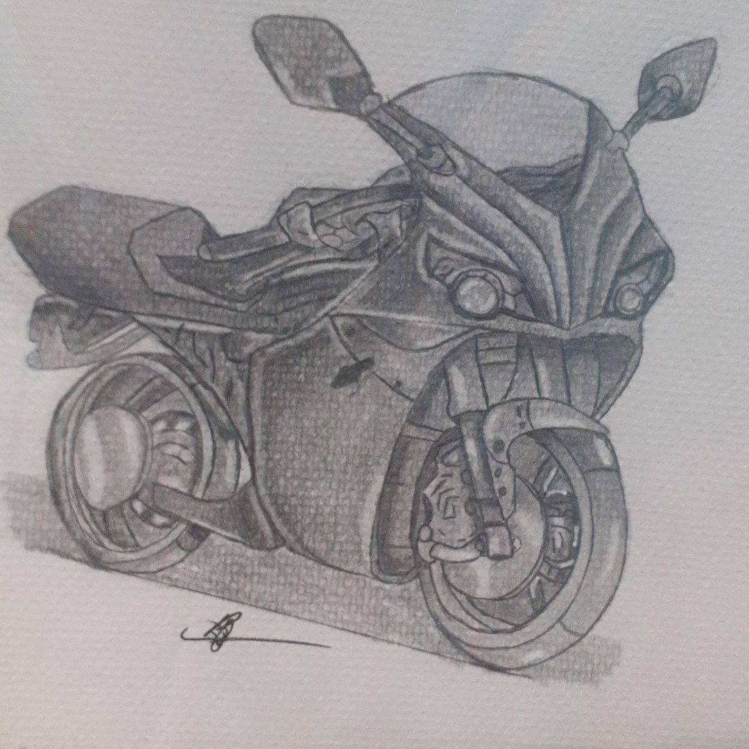 Desen motocicleta yamaha
