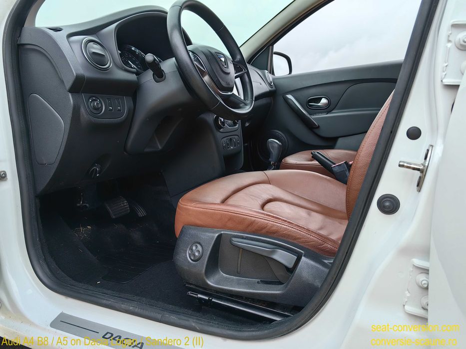 Sistem adaptare scaune de Audi A4 B8 pe Logan Duster Sandero
