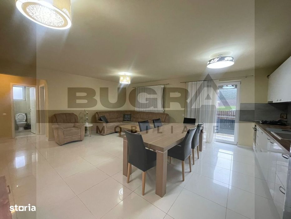 Apartament 4 camere,100mp, curte 120mp, 2 parcari, zona Eugen Ionesco