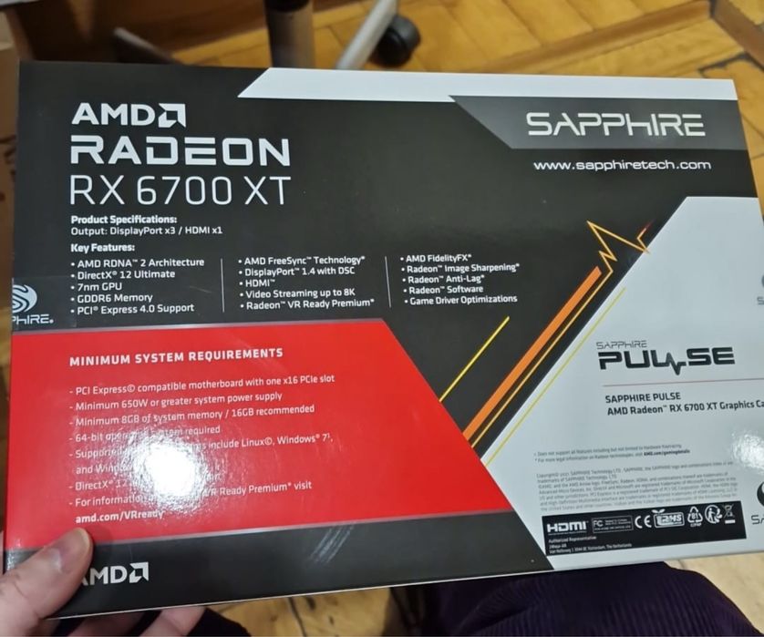 Vand RX 6700XT in stare impecabila