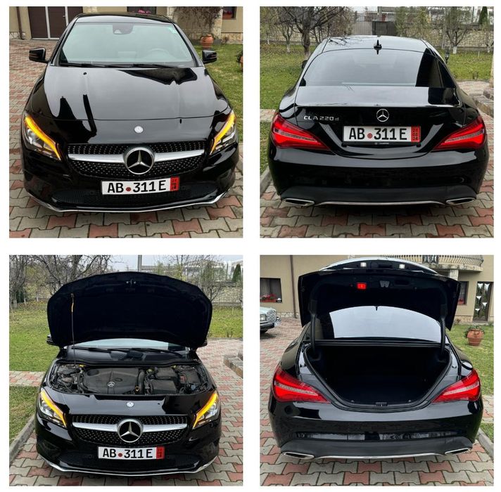 Mercedes cla220/2017/automat/piele/ Navigatie mare/impecabil