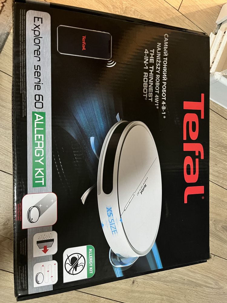 Робот пылесос tefal
