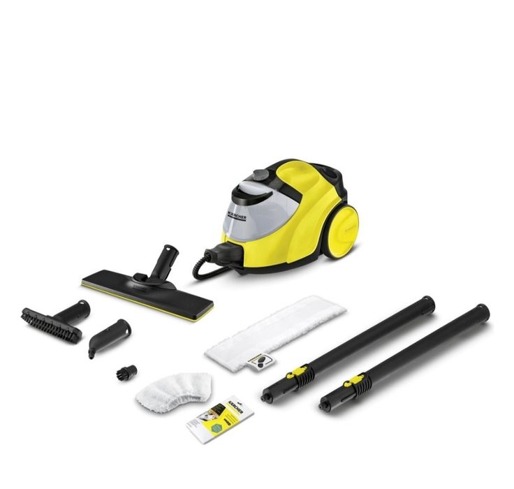 Новый! Пароочиститель Karcher SC 5 Easy Fix Iron Plug желтый