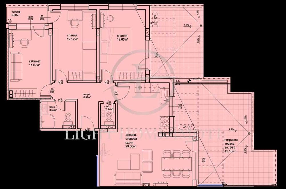 Продава се Четиристаен апартамент в Пловдив, Христо Смирненски - 162 кв.м за 1223 €/кв.м - Снимка #1