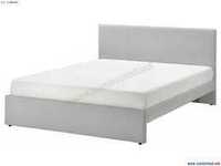 GLADSTAD pat tapiţat, Kabusa gri, 160x200 cm  IKEA