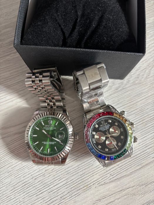 Rolex Rainbow Silver