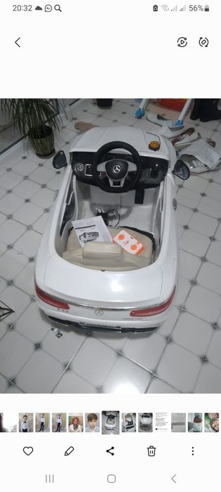 Детская машина в хорошем состоянии