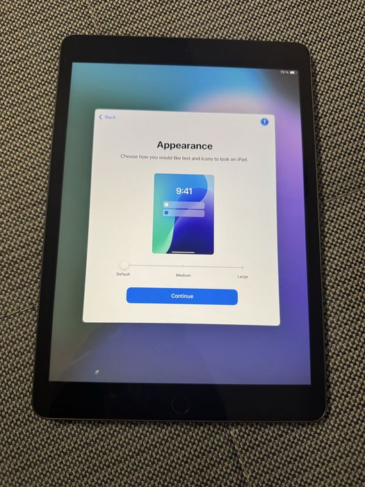 Ipad generatie 9 A2602 blocat