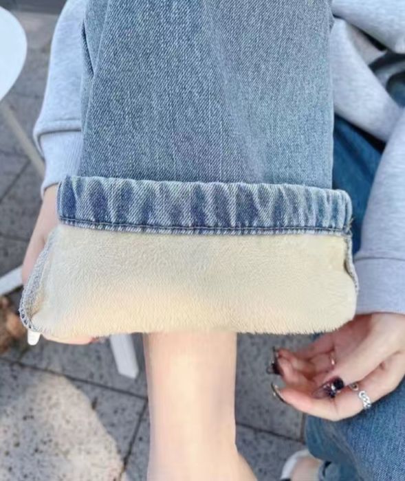 Джинсы утепленные