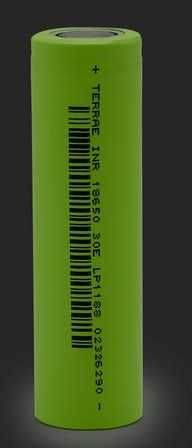 Аккумулятор 18650 3,7V, 3000mAh Li-ion ICR18650 высокотоковый