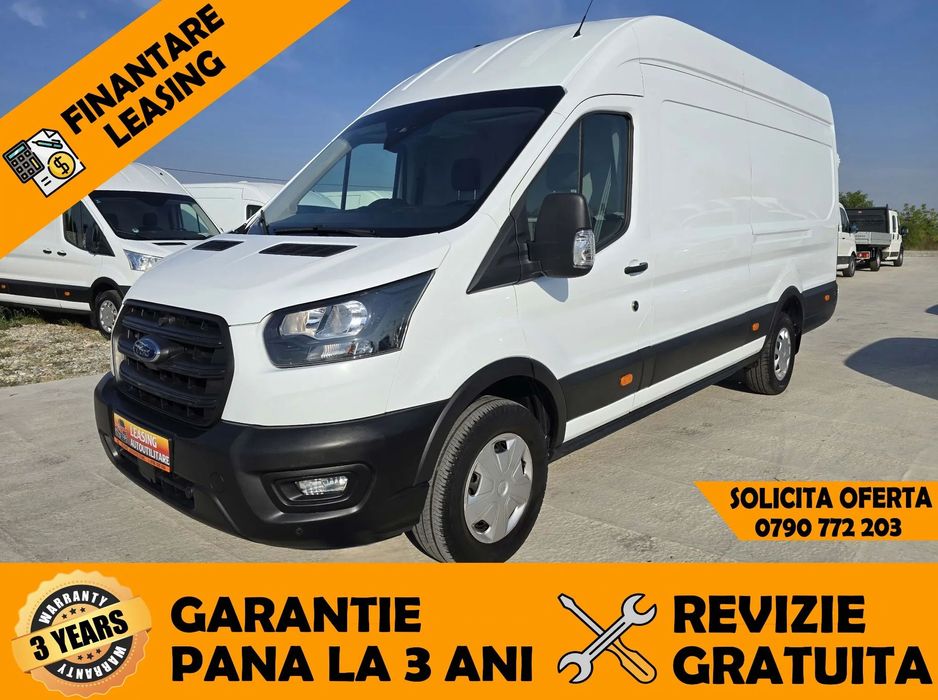 Ford New Transit L4H3 Long Finanțare Leasing/ 50.000 Km/ Garanție până la 3 ani fără limita de km
