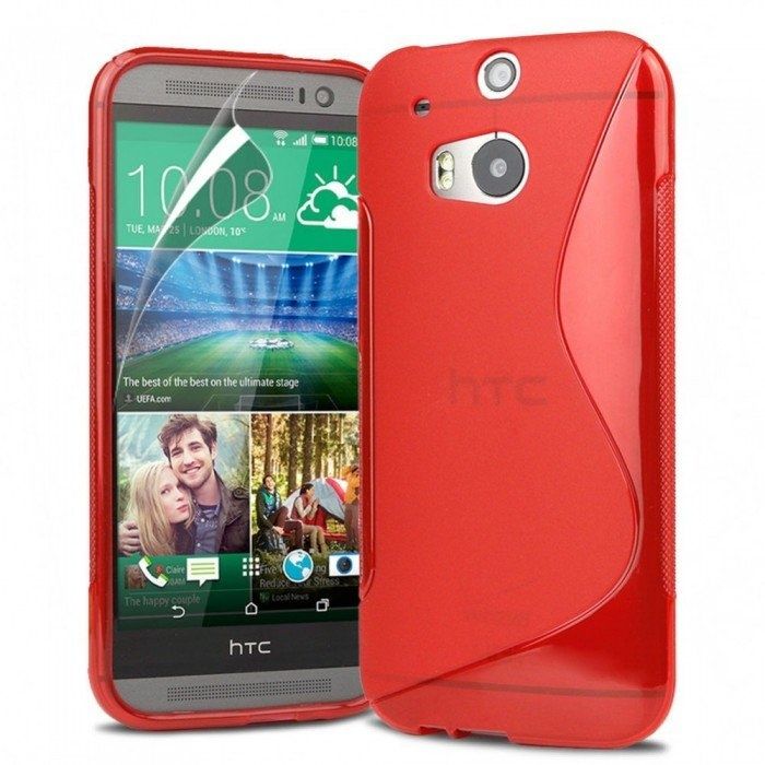 Husa HTC One M8 2014 + folie + stylus